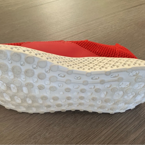 Steve Madden Red Ritz Slio On Sneakers - Picture 8 of 13